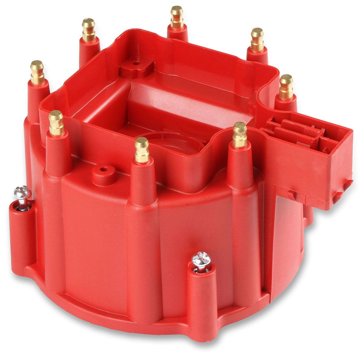 MSD GM V8 OE HEI, Internal Coil, Red MSD Distributor Cap and Rotor Kit MSD8416 SR