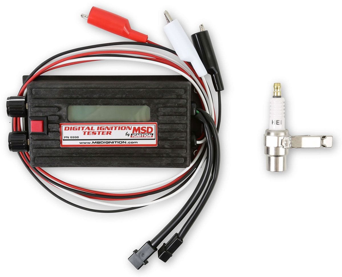 MSD LCD Display, for MSD CD Single-Channel, Digital 7 Ignition Controls MSD Single Channel Digital Ignition Tester MSD8998 SR