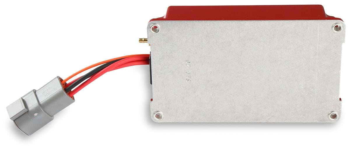 MSD Maintains fuel volume in relation to boost pressure MSD Programmable Fuel Pump Voltage Booster MSD2351 SR