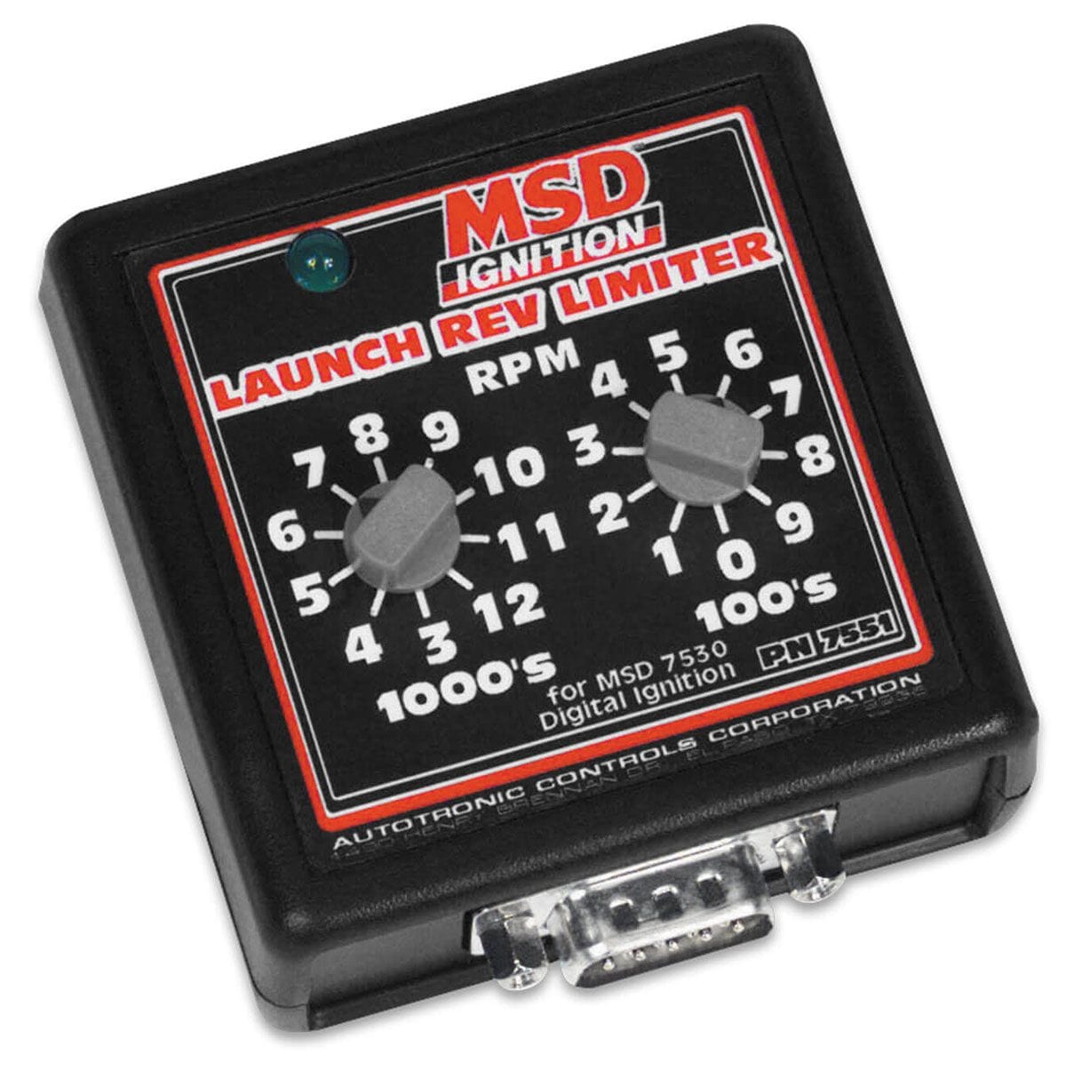 MSD MSD Launch Rev Limiter Switch Box MSD7551 SR