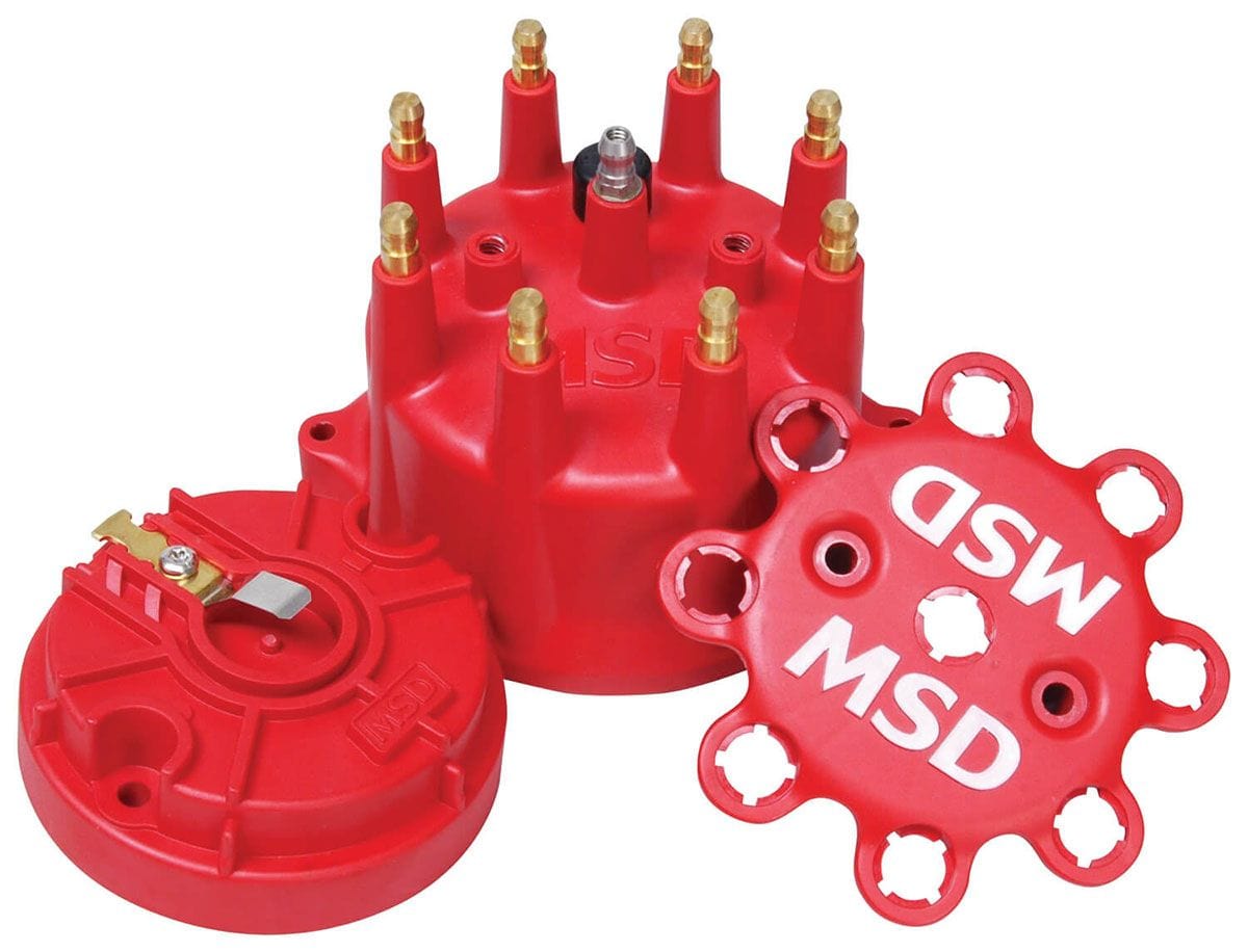 MSD Replacement Cap, Rotor & Retainer for Small Diameter MSD Distributors MSD Distributor Cap and Rotor Kit MSD84315 SR