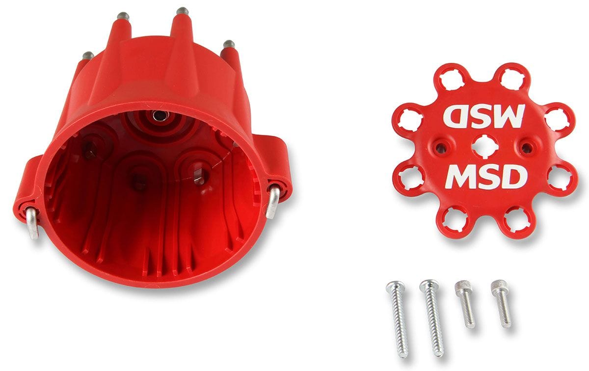 MSD Replacement Cap to suit most MSD Billet Distributors with GM style ca MSD Distributor Cap MSD8433 SR