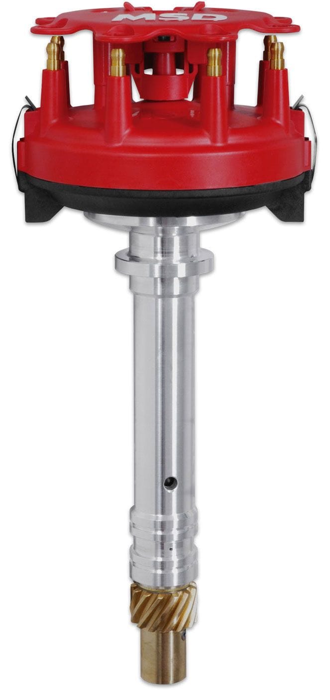 MSD Small/Big Block Chevy, Low Profile Design MSD Pro-Billet Crank Trigger Distributor MSD84697 SR