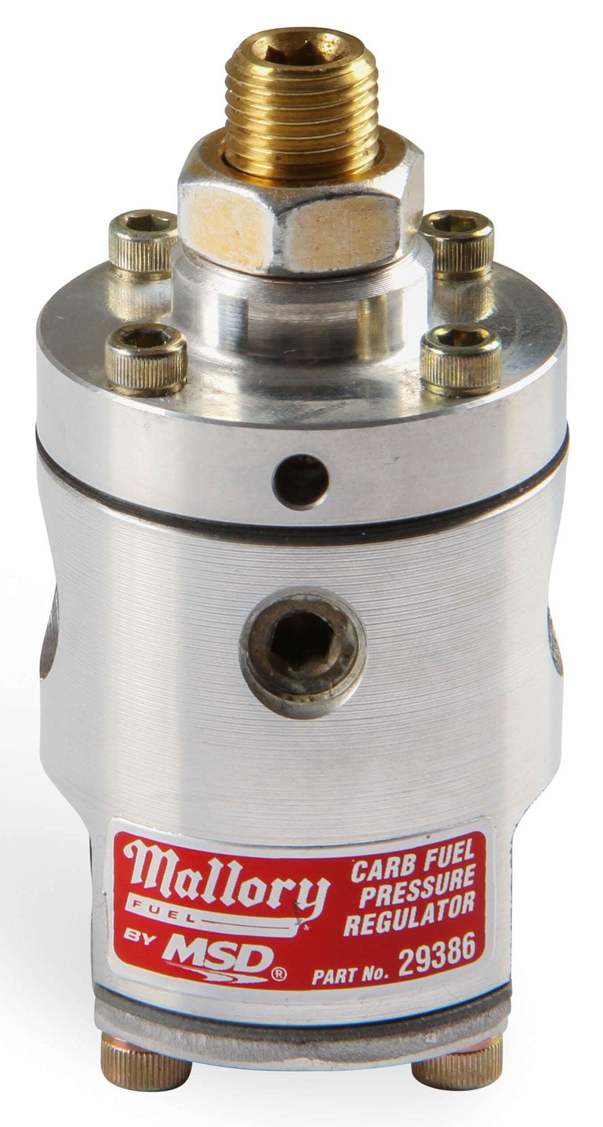 MSD Suit Carburettor Petrol Engines Only With Non-Bypass MSD Mallory 140 GPH Competition Electric Fuel Pump MSD29209 SR