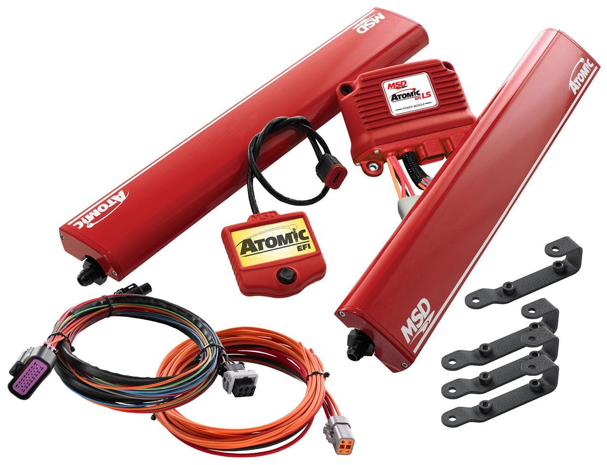 MSD Suit LS7 With 24 Or 58 Tooth Crank Trigger MSD Atomic EFI LS Master Kit MSD2960 SR