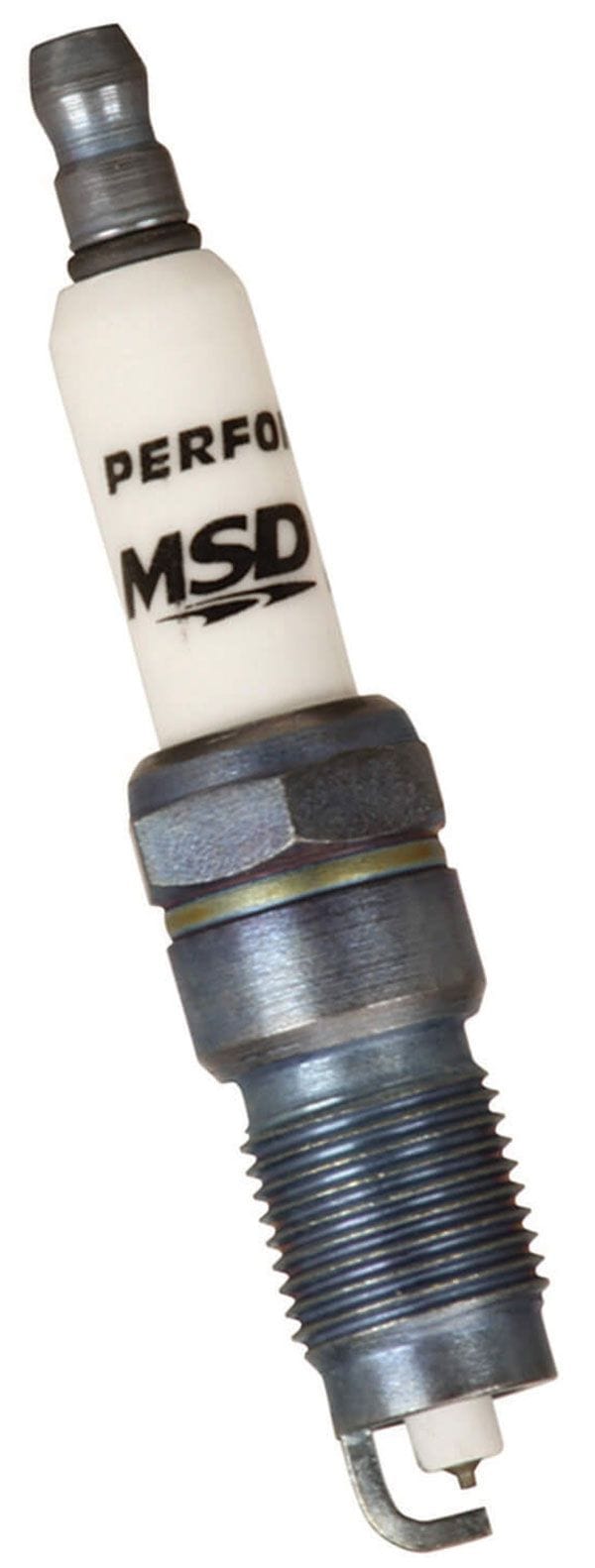 MSD Tapered Seat. 14mm x 3/4" with 5/8" Hex MSD Iridium Spark Plug 2IR5L Resistor Type with Extended Projected Tip MSD3715 SR