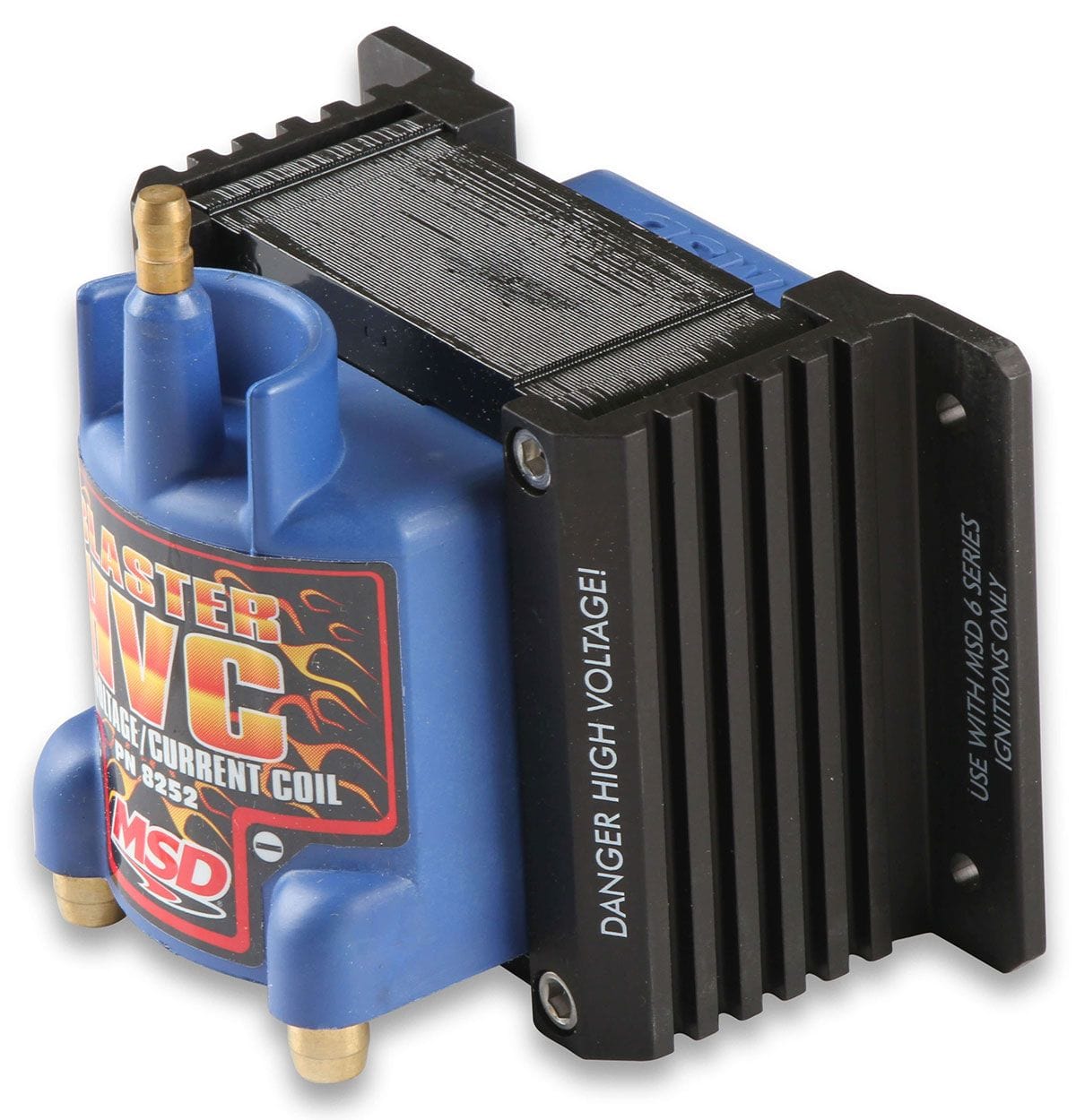 MSD Works w/ MSD 6 Series Units, 42,000 volts MSD Blaster HVC Coil MSD8252 SR