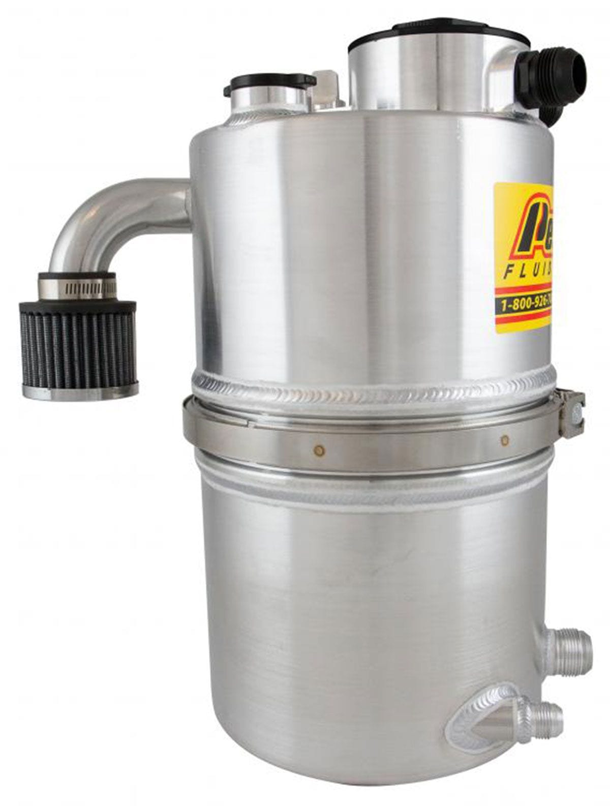 Peterson Fluid Systems 4 Gal (15 L), Dual Return With Filter, 9" x 20" Peterson Fluid Systems Late Model Dry Sump Oil Tank PFS08-9016 SR
