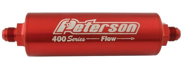 PFS -10 AN Male, 60 Micron Filter Without Bypass Peterson Fluid Systems 400 Series Inline Fuel/Oil Filter PFS09-0457 SR
