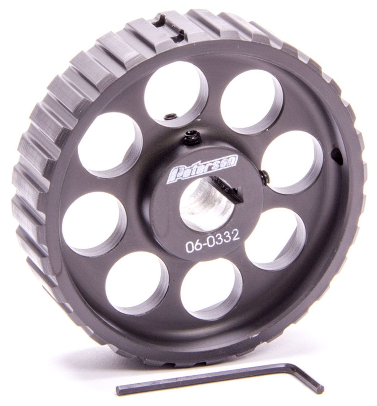 PFS 32 Tooth, 1.020" Wide, 5/8" Bore 3/16" Keyway Peterson Fluid Systems Lightweight Gilmer Oil Pump Pulley PFS06-0332 SR