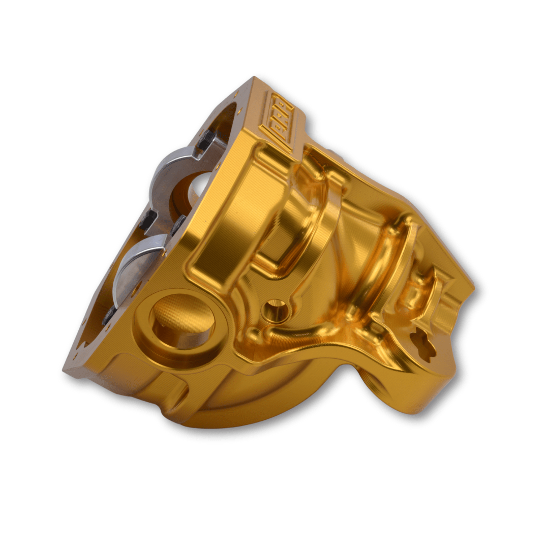 Platinum Racing Products Differential Billet 8.8" Housing Diff Hat / Black 8.8" Rear Differential Billet Housing - Including Studs SR