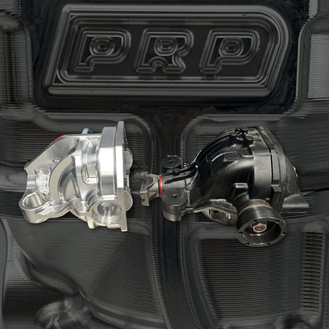 Platinum Racing Products Differential Billet 8.8" Housing Only / Red 8.8" Rear Differential Billet Housing - Including Studs SR