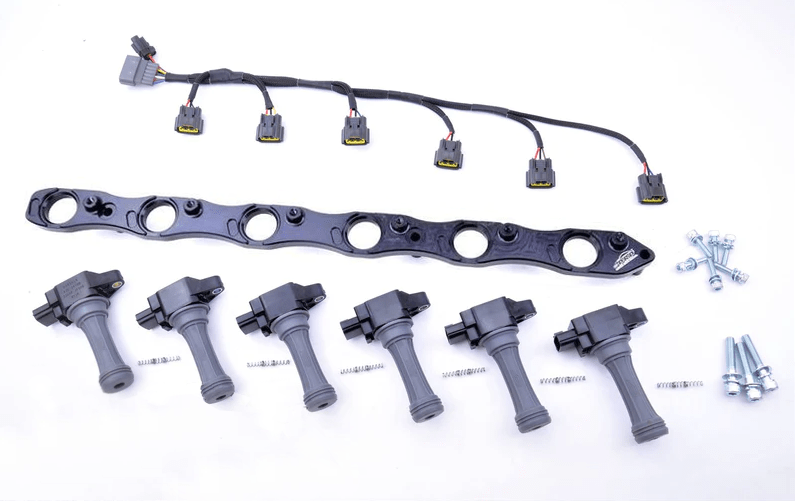 Platinum Racing Products ENGINE COMPONENTS PRP Nissan BCNR33 S1 GT-R Coil Kit - Black SR