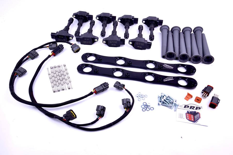 Platinum Racing Products Ignition Coil Kit Black / Full Kit Toyota 1UZ Coil Kit SR