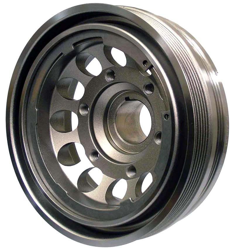 POWERBOND Suit Chev LS1 5.7L V8 (Neutral Balance) Powerbond Race Series Harmonic Balancer (Serpentine Belt) PB1480-SS SR