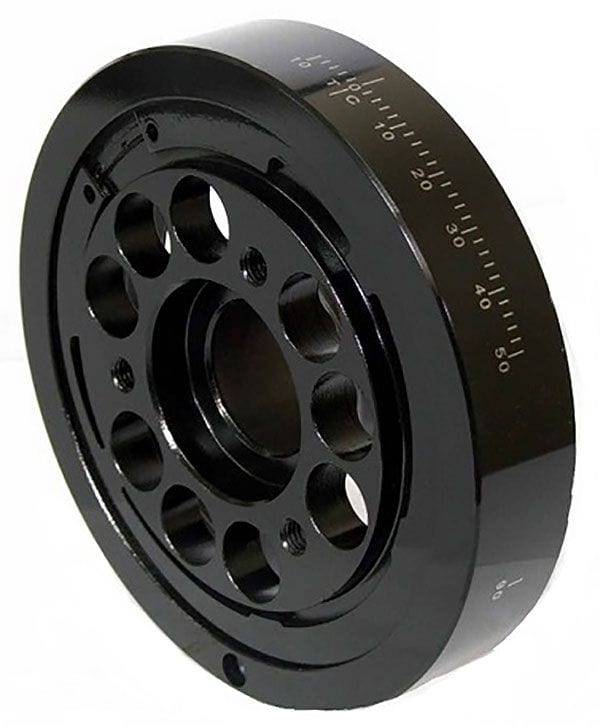 POWERBOND Suit Ford 289-302W 3-Bolt Countersunk Pulley Location (C/W Hub) Powerbond Street Series 6.33" Harmonic Balancer PB1008-ST SR