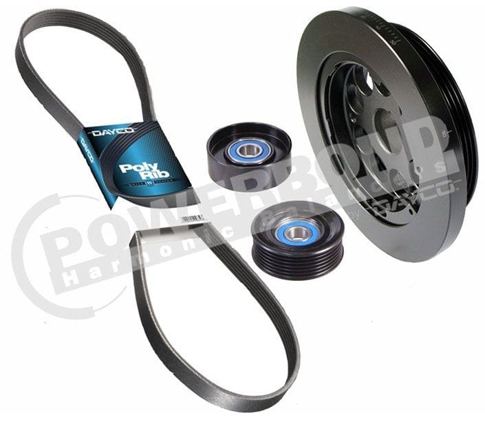 POWERBOND Suit Ford Falcon BA-FG & XR6 Turbo 4.0L 6 Cyl 25% Underdrive Powerbond Pulley Underdrive Kit PBK003 SR
