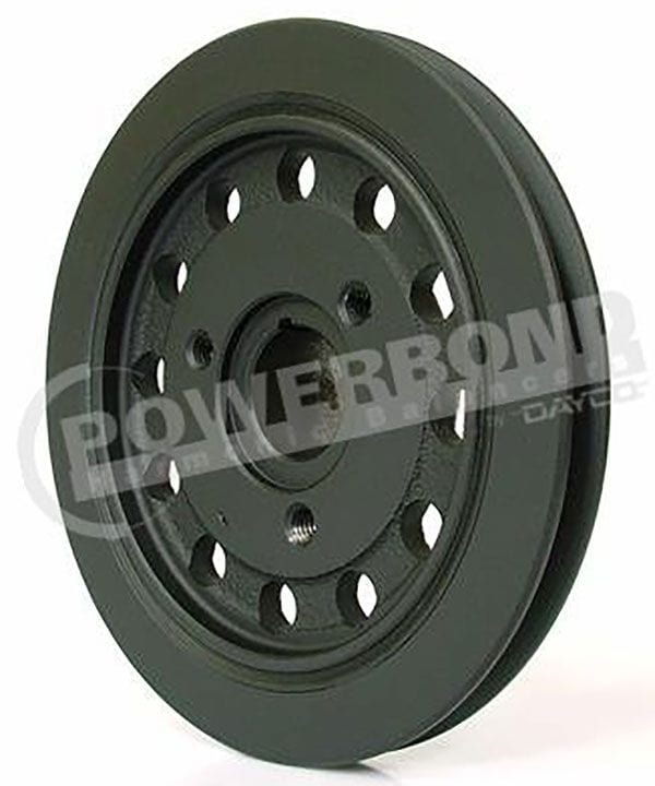 POWERBOND Suit Ford Falcon XY-XE & Fairlane ZD, ZF, ZG, ZJ 6 Cyl Single V Powerbond Replacement Harmonic Balancer PBHB1006-N SR