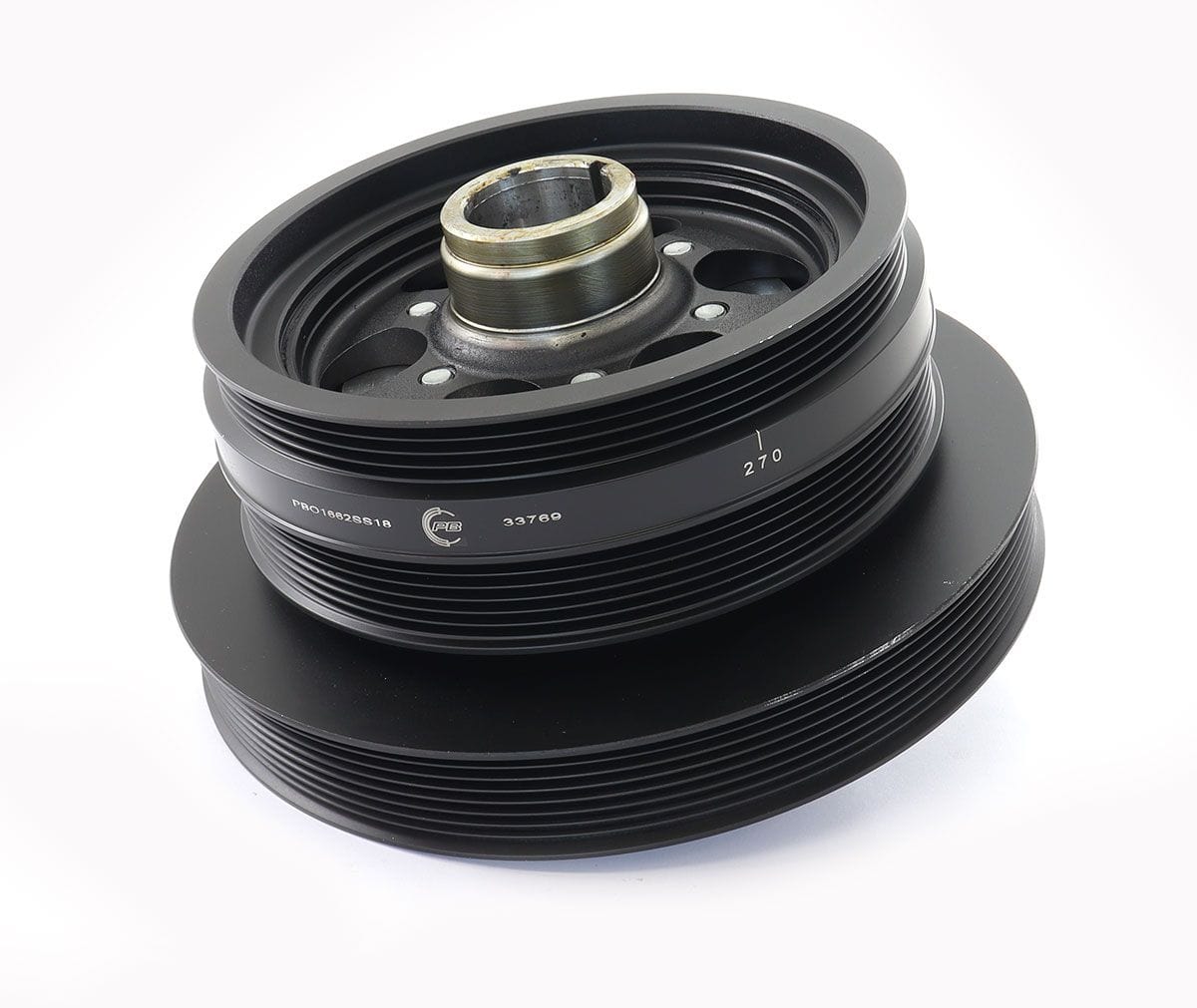 POWERBOND Suit Holden Commodore VF LSA 6.2L V8, 18% Overdrive Powerbond Race Series Harmonic Balancer (Supercharged) PBO1662-SS18 SR