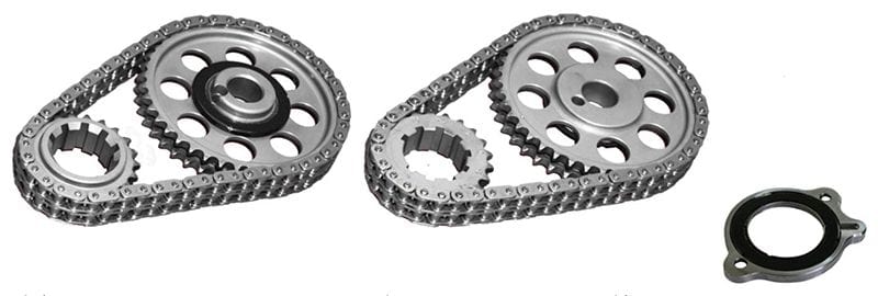 ROLLMASTER Suit 302-351 Windsor Pre EFI Rollmaster Timing Chain Set Nitrided With Torrington Thrust Plate ROCS10025 SR