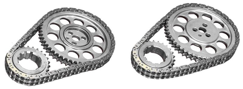 ROLLMASTER Suit BB Chrysler 361-440, 3 Bolt Cam Sprocket Rollmaster D/R Timing Chain Set Nitrided ROCS5150 SR