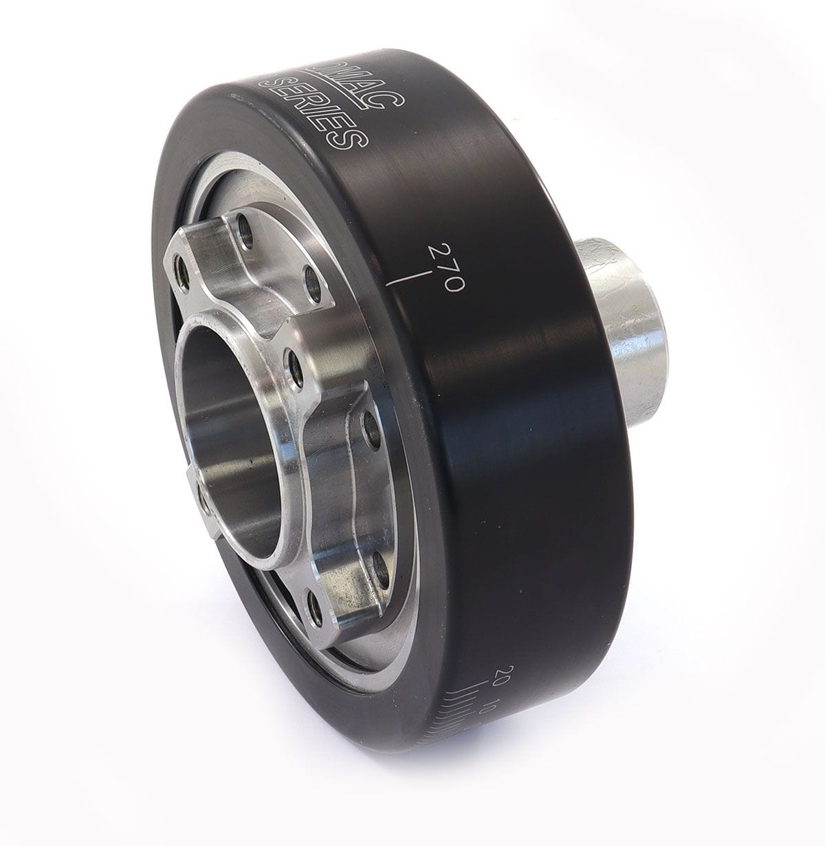 ROLLMASTER Suit Ford 289-351W & Boss. Raised Step, .002" Undersize Rollmaster Steel Harmonic Balancer, 28oz External Balance RO0241-28-002 SR