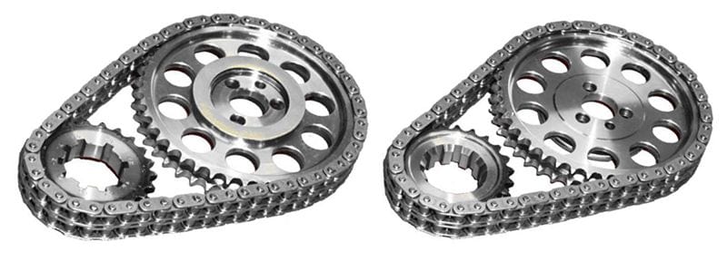 ROLLMASTER Suit SB Chev 262-400, .010" Line Bore Rollmaster Timing Chain Set ROCS1000LB10 SR