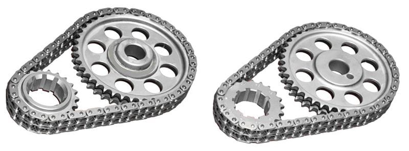 ROLLMASTER Suit SB Ford 302-351W Pre-EFI Rollmaster D/R Timing Chain Set Nitrided Sprockets ROCS3020 SR