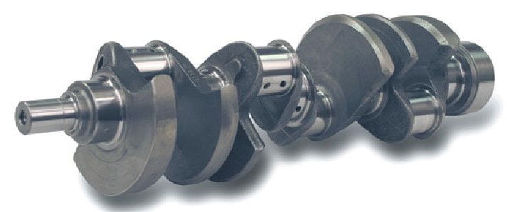 SCAT Ford 429-460, 4.500" Stroke, use 6.700" BB Chevy Rods Scat Series 9000 Cast Stroker Lightweight Crankshaft SC9460450067002 SR