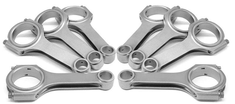 SCAT Mitsubishi 4G63B, Early model EVO, 5.906" length, .827 pin dia. Scat Pro Sport Rods 4340 Forged H-Beam Conrods SC2590617711158 SR