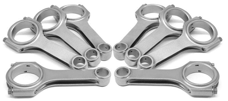 SCAT SB Chevy LJ, 6.000" length, ARP 2000 Cap Bolts Scat Pro Sport Rods 4340 Forged H-Beam Conrods SC235060002100A SR