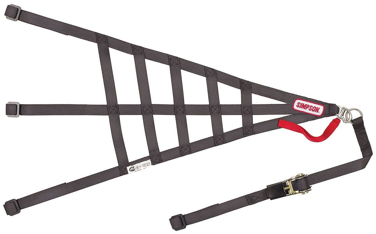 SIMPSON Black Suit Sprint Car With Quick Release Buckle Simpson Window Net SI36005BK SR