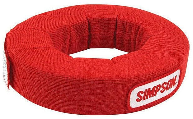 SIMPSON Red Simpson Padded Neck Support SI23022R SR