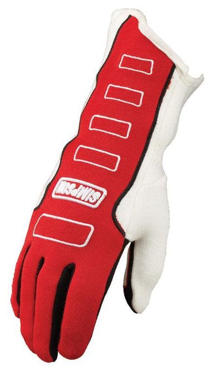 SIMPSON Small, Red, SFI & FIA Approved Simpson Competitor Glove SI21300SR SR