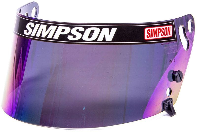 SIMPSON Suit Simpson Shark & Vudo Helmets Simpson Replacement Visor - Iridium SI1013-11 SR