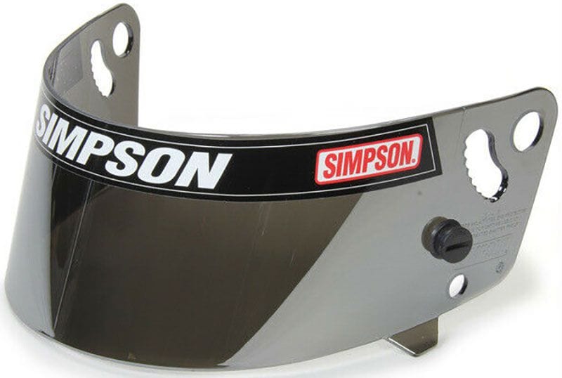 SIMPSON Suit Simpson Shark & Vudo Helmets Simpson Replacement Visor - Silver SI1014-12 SR