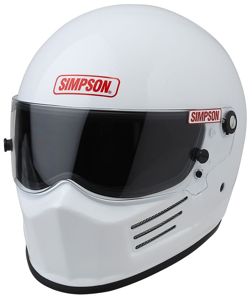 SIMPSON X-Large Simpson Bandit SA2020 Helmet, White SI7200041 SR