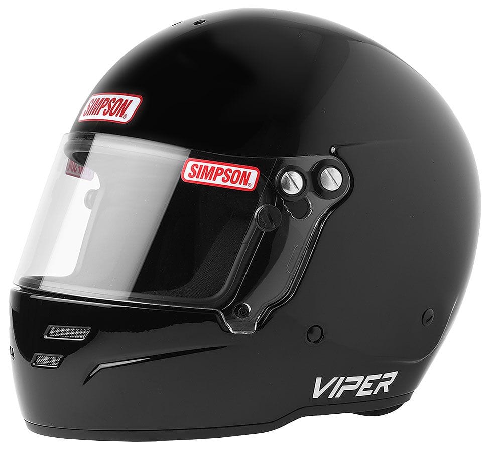 SIMPSON X-Large Simpson Viper SA2020 Helmet, Black SI7100042 SR