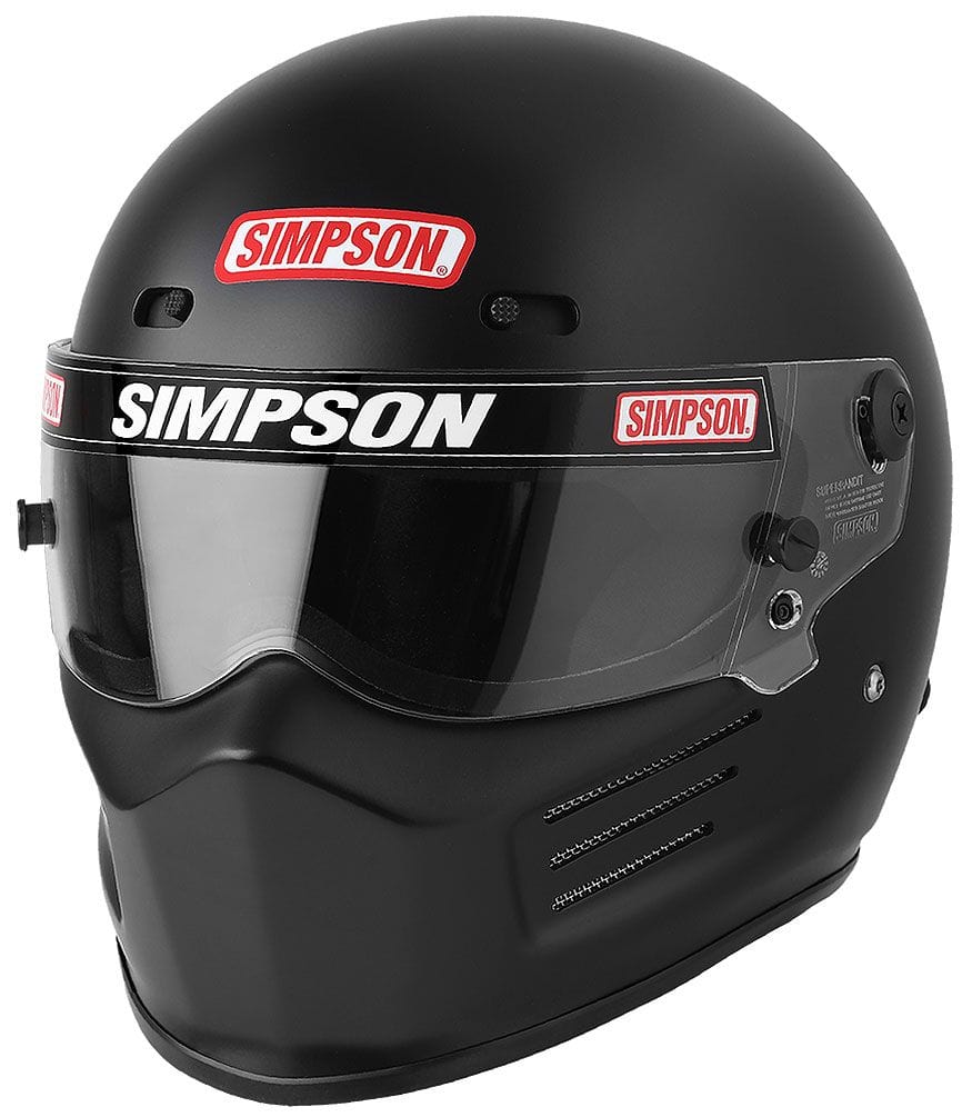 SIMPSON XX-Large Simpson Bandit SA2020 Helmet, Matte Black SI7200058 SR
