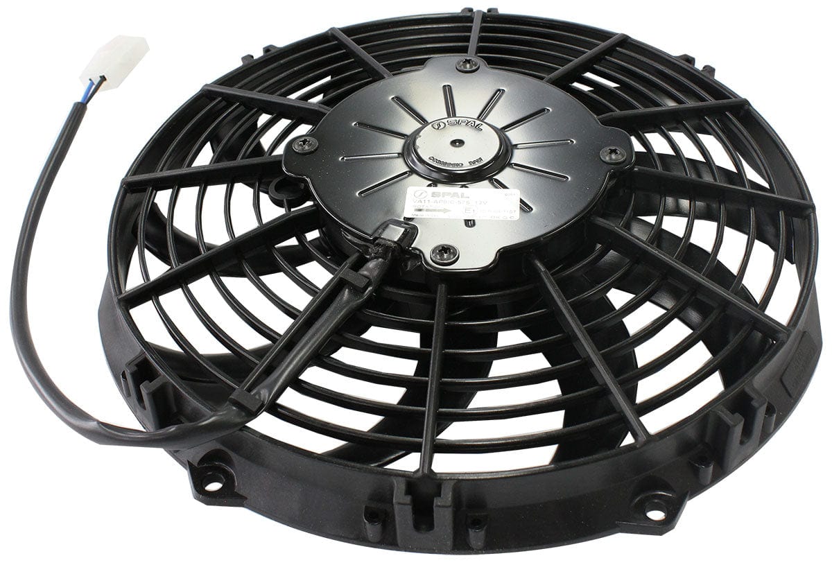 SPAL Cooling SPEF3529 10" Electric Thermo Fan 708 cfm - Pusher Type With Curved Blades SPEF3529 SR
