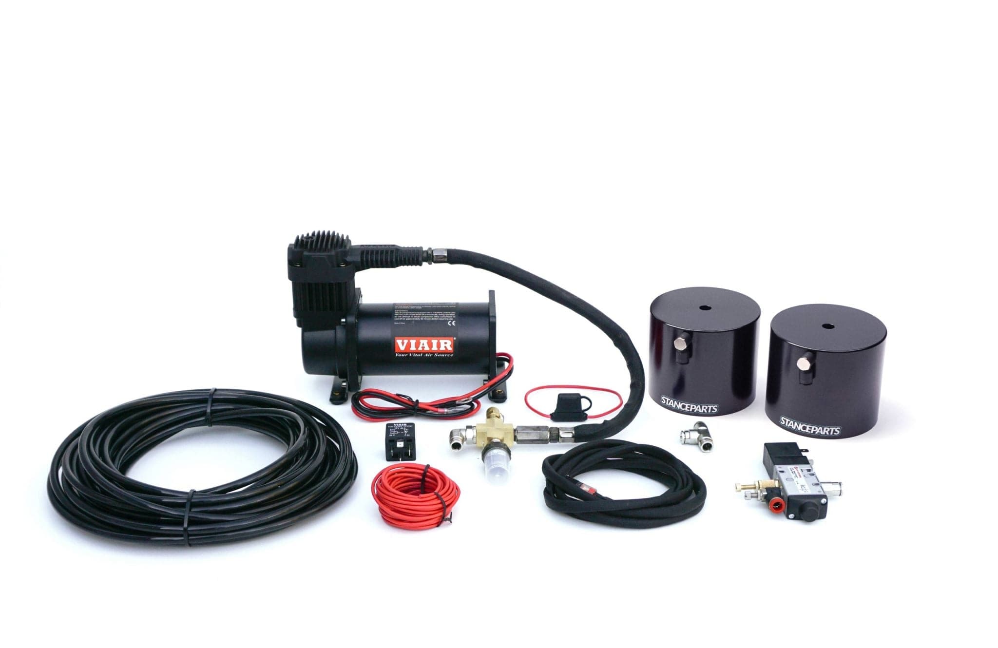 Stance Parts Suspension COMPLETE FRONT ONLY KIT (AIRLESS) AIR CUP Systems - COMPLETE FRONT ONLY KIT (AIRLESS) STANCE PARTS SR