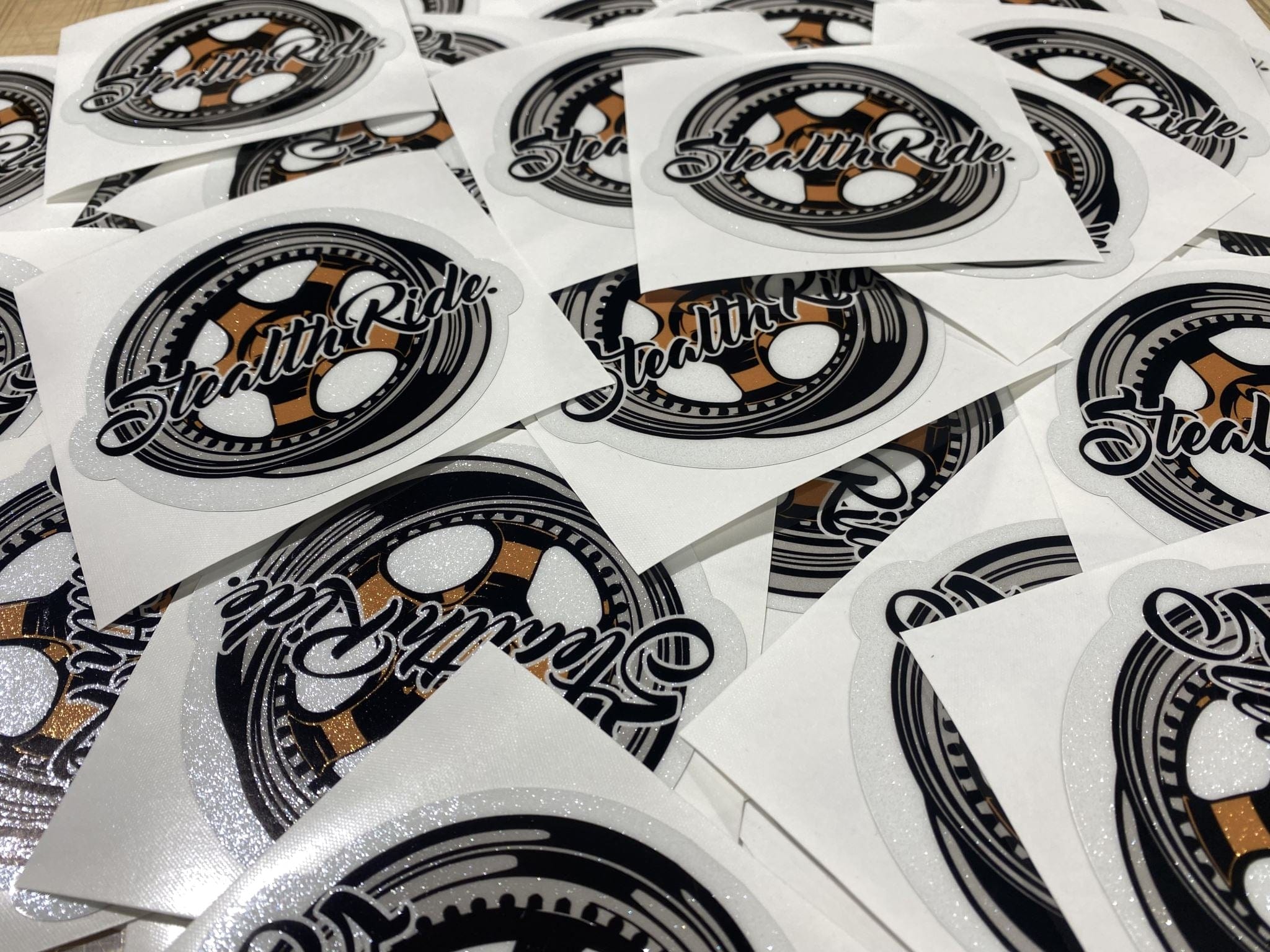 StealthRide Stickers Work Meister Stealth Ride - WORK MEISTER EXTRA METALLIC STICKER SR