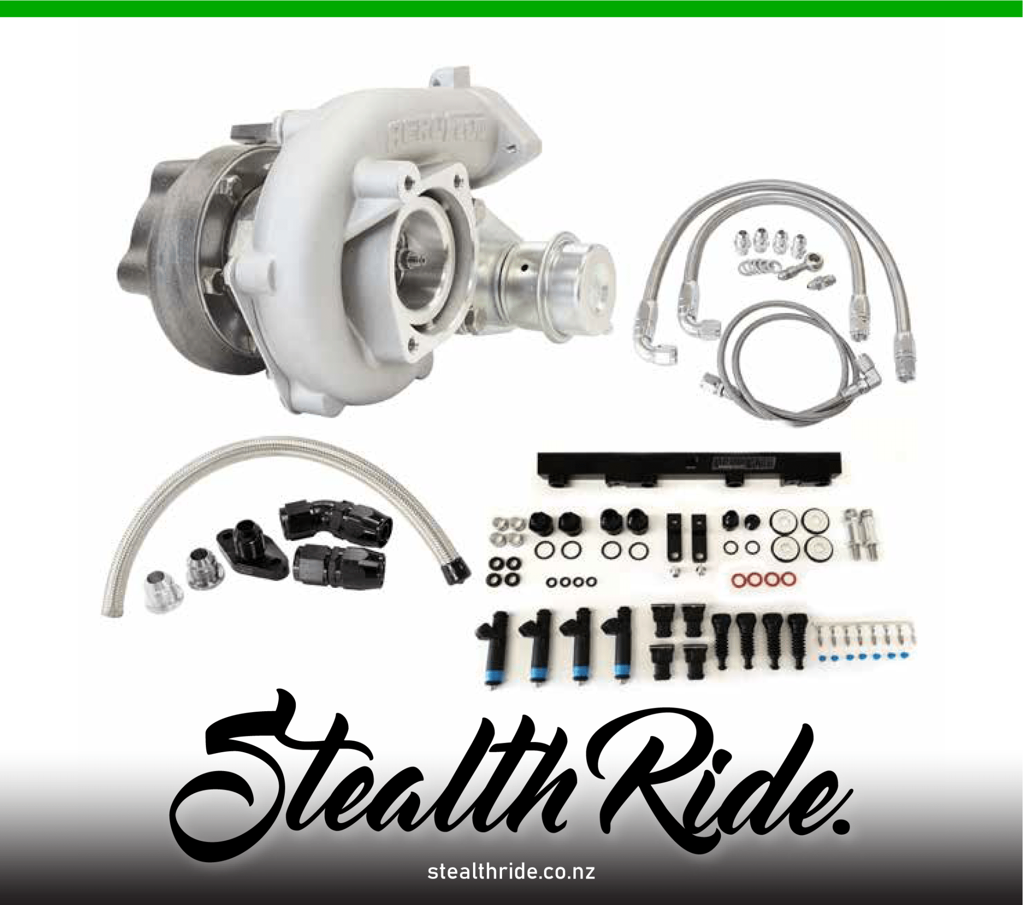 StealthRide Turbo Kits Package 2 NISSAN SR20 BOLT ON TURBO KIT SR