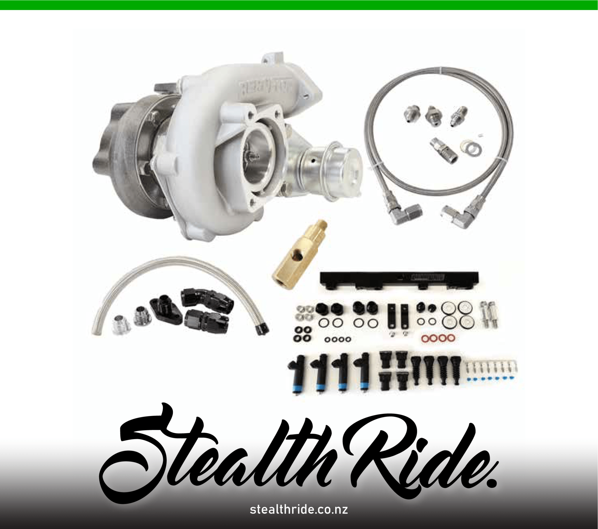 StealthRide Turbo Kits Package 2 NISSAN SR20 +T TURBO KIT SR