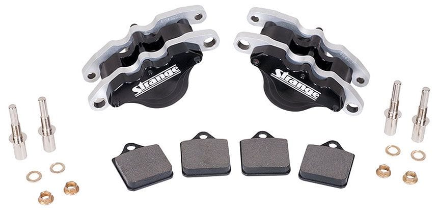 STRANGE With Soft Pads (Race Use Only) Strange Single Piston Brake Caliper STB1816 SR