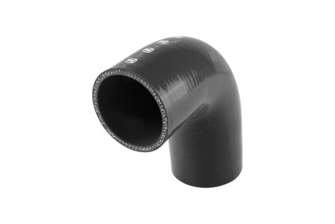 Turbosmart Turbosmart 90 Reducer Elbow 2.50"-2.75" Black Turbosmart 90 Reducer Elbow 2.50"-2.75" Black SR