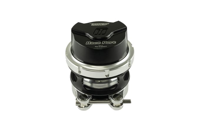 Turbosmart Turbosmart BOV Race Port Female GenV - Black No Weld Flange Turbosmart BOV Race Port Female GenV - Black No Weld Flange SR