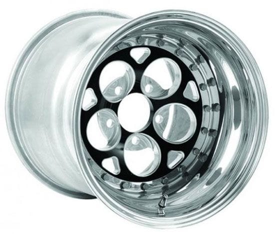 WELD 15" x 10" 3" B/S Suit 5 x 4.5" B/C (Non Bead-Loc) Weld Racing Magnum Drag 2.0 Rear Drag Rim - Black Center WE786B-510206 SR