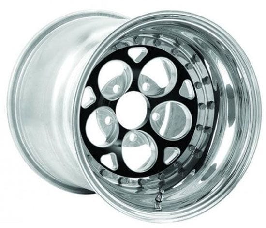 WELD 15" x 12" 4" B/S Suit 5 x 4.5" B/C (Non Bead-Loc) Weld Racing Magnum Drag 2.0 Rear Drag Rim - Black Center WE786B-512208 SR