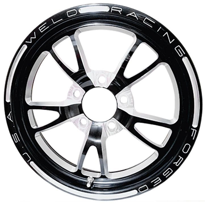 WELD 15" x 3.5" 1.75" B/S Suit 5 x 4.75" B/C Weld Racing Full Throttle Drag Front Runner 1-Piece - Black WE782B-15274 SR